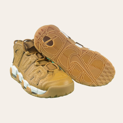 Nike Air More Uptempo Quilted wheat Gum Light Brown