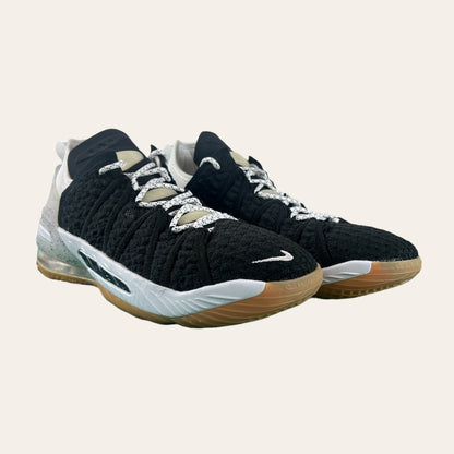 Nike Lebron 18 GS Black White Gum Basketball