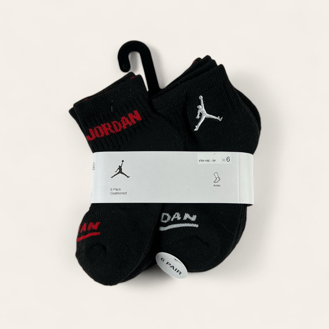 Pack 6 Calcetines Jordan Niños EUR 27-35