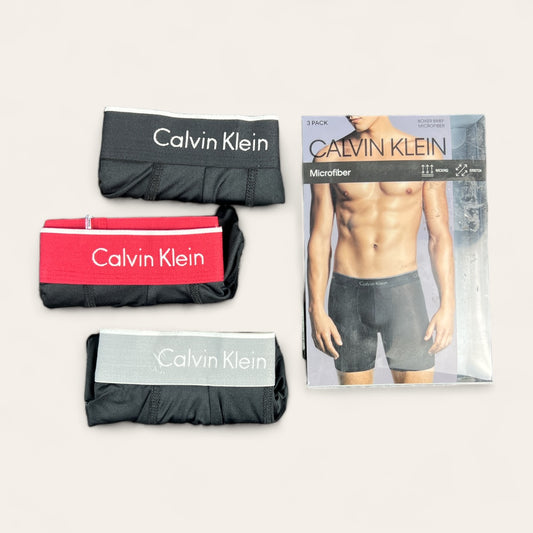 Pack 3 Boxer Calvin Klein Microfiber