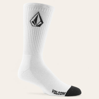 Calcetines Volcom  Full Stone 3 Unidades White