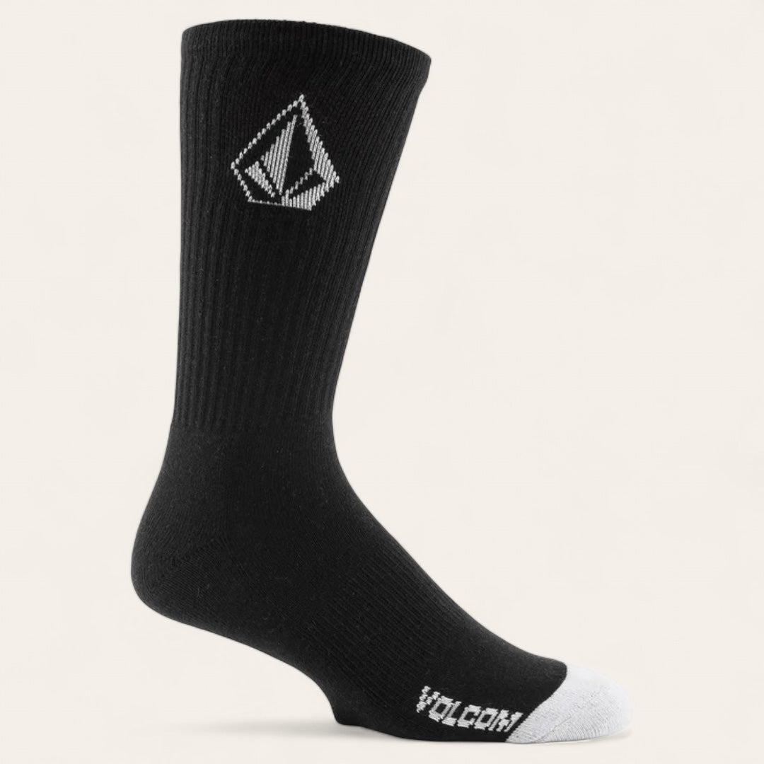 Calcetines Volcom  Full Stone 3 Unidades Black