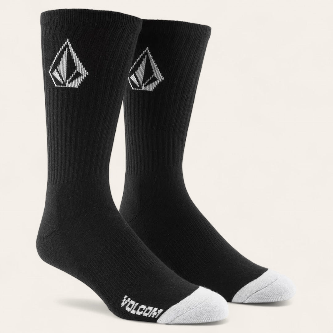 Calcetines Volcom  Full Stone 3 Unidades Black