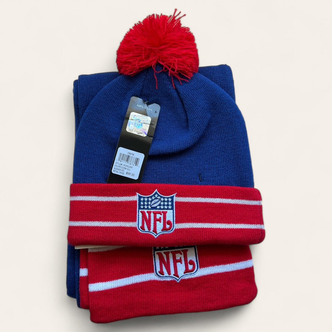 Set Gorro de lana más Bufanda NFL