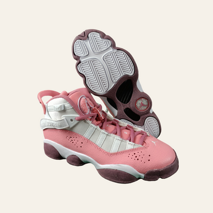 Jordan 6 Rings GS Coral Chalk